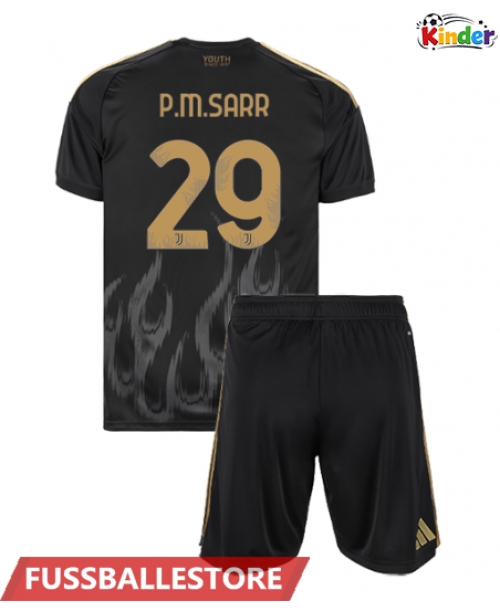 Günstige Juventus Pape Matar Sarr #29 3rd trikot Kinder 2026-27 Kurzarm (+ Kurze Hosen)